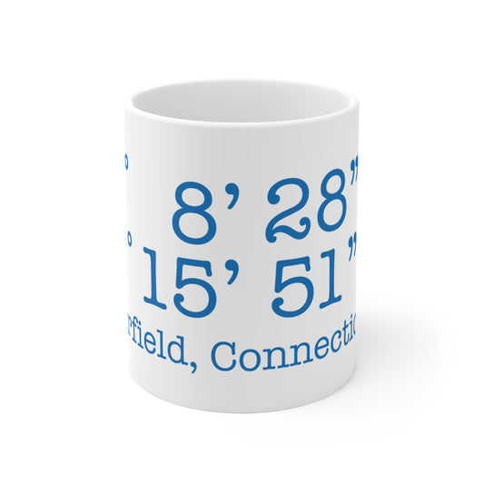 Fairfield Coordinates Mug 11oz