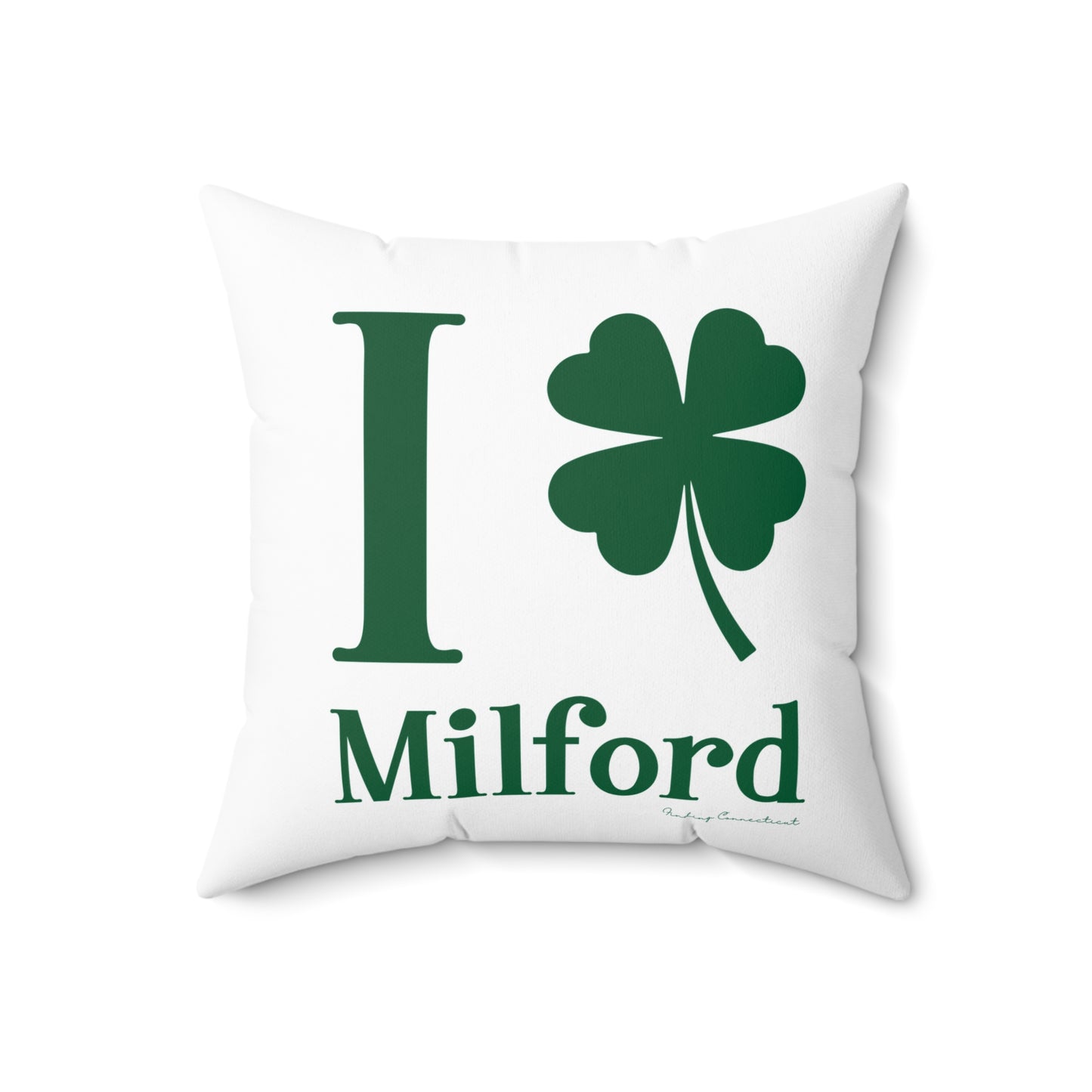 I Clover Milford Spun Polyester Square Pillow