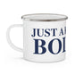 Just a kid from Bolton Enamel Camping Mug