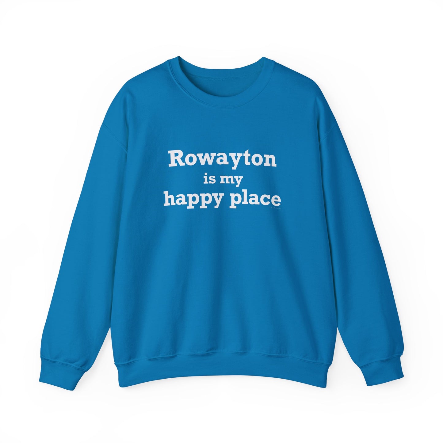 Rowayton is My Happy Place Unisex Heavy Blend™ Crewneck Sweatshirt
