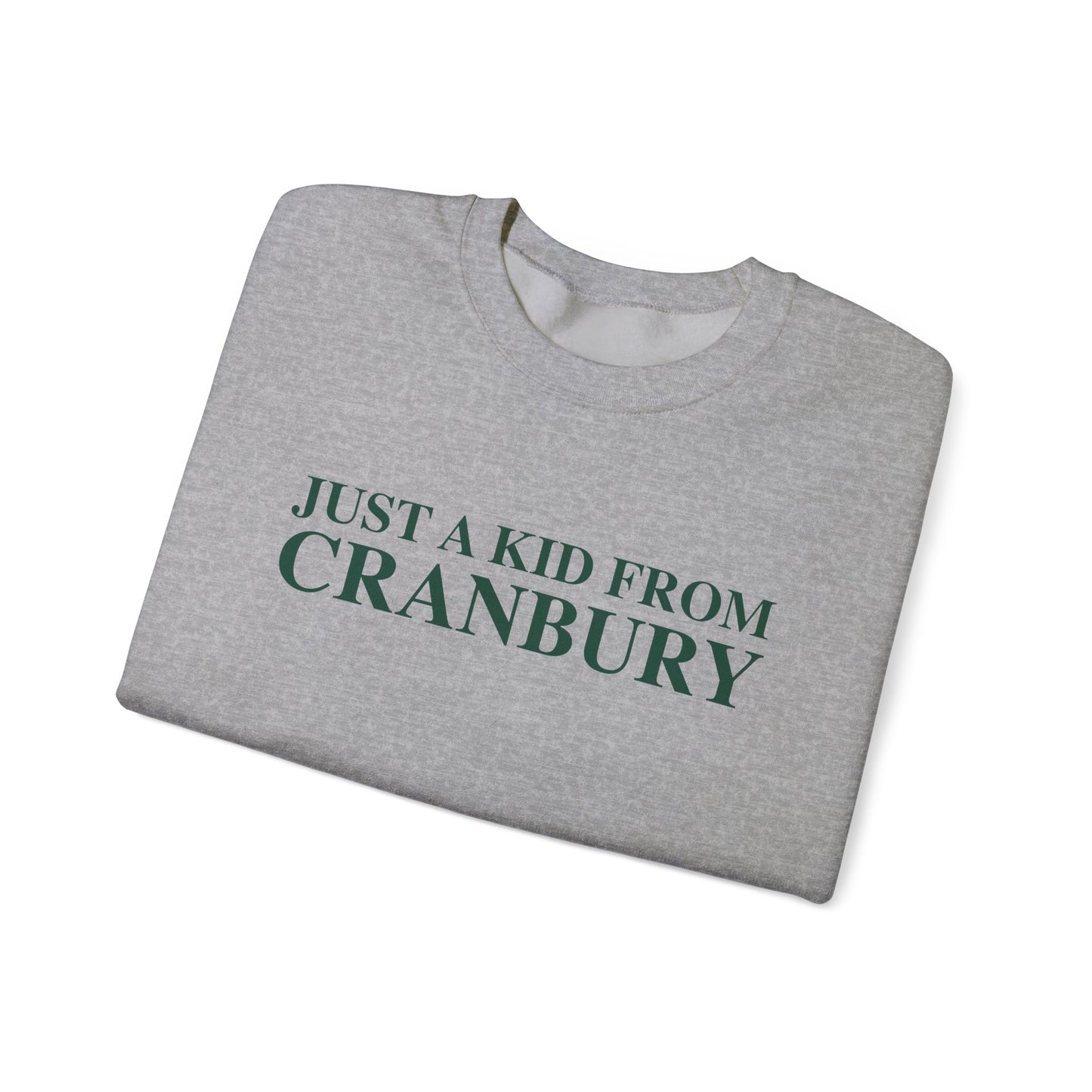 Just a kid from Cranbury Unisex Heavy Blend™ Crewneck Sweatshirt