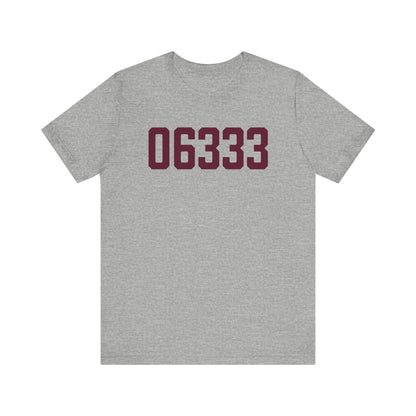 06333 East Lyme Connecticut Zip Code Unisex Jersey Short Sleeve T-Shirt