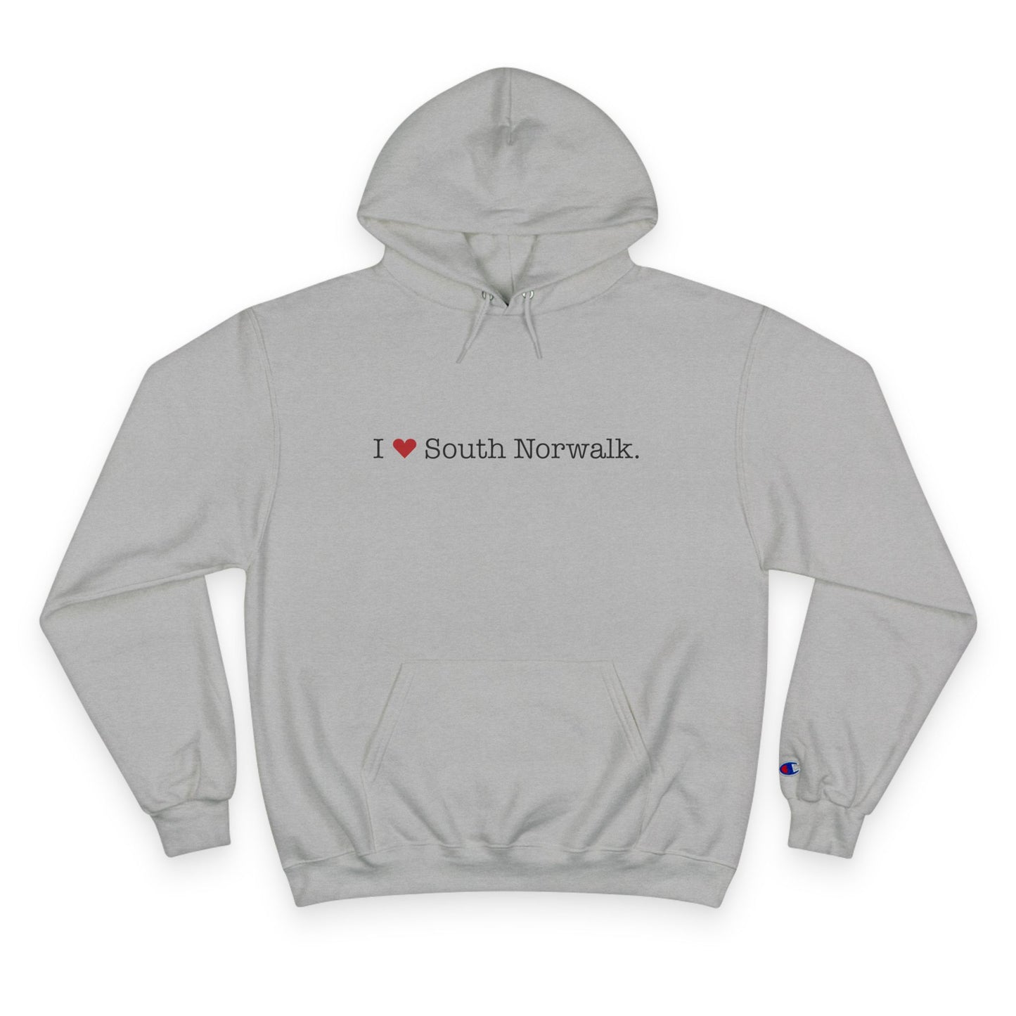 I Heart South Norwalk. Champion Hoodie