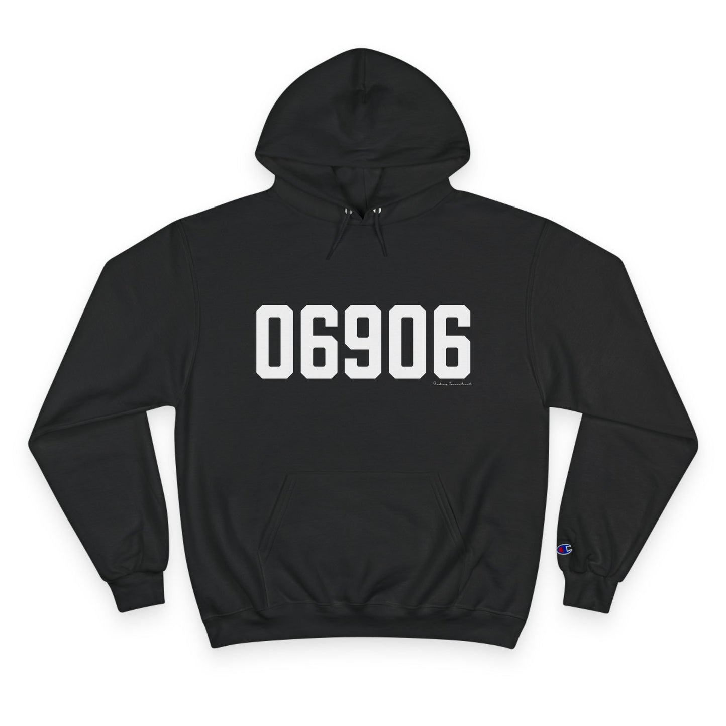 06906 Stamford CT Zip Code Champion Hoodie Sweatshirt