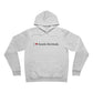 I Heart South Norwalk. Unisex Sponge Fleece Pullover Hoodie
