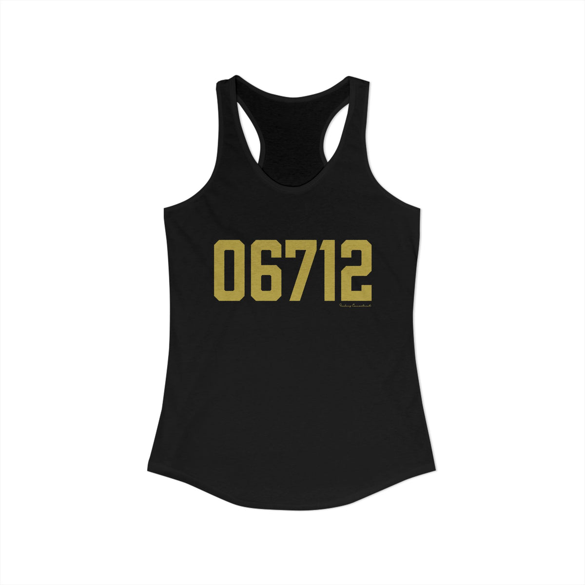 06712 Prospect Connecticut Zip Code Women's Ideal Racerback Tank Top