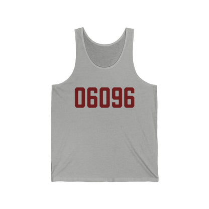 06096 Windsor Locks Connecticut Zip Code Unisex Jersey Tank Top