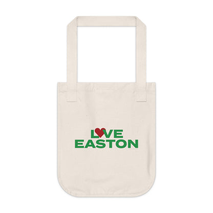 Love Easton Organic Canvas Tote Bag