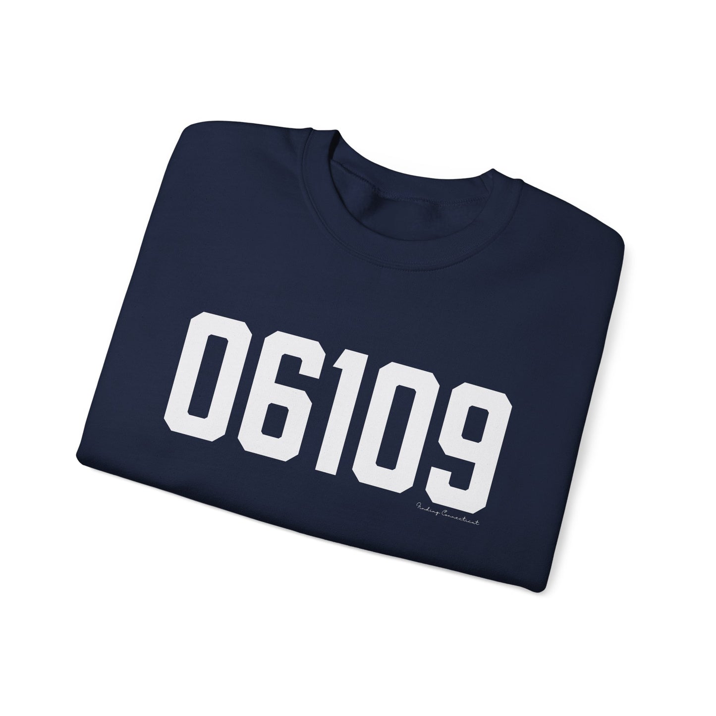 06109 - Wethersfield CT Zip Code Unisex Heavy Blend™ Crewneck Sweatshirt