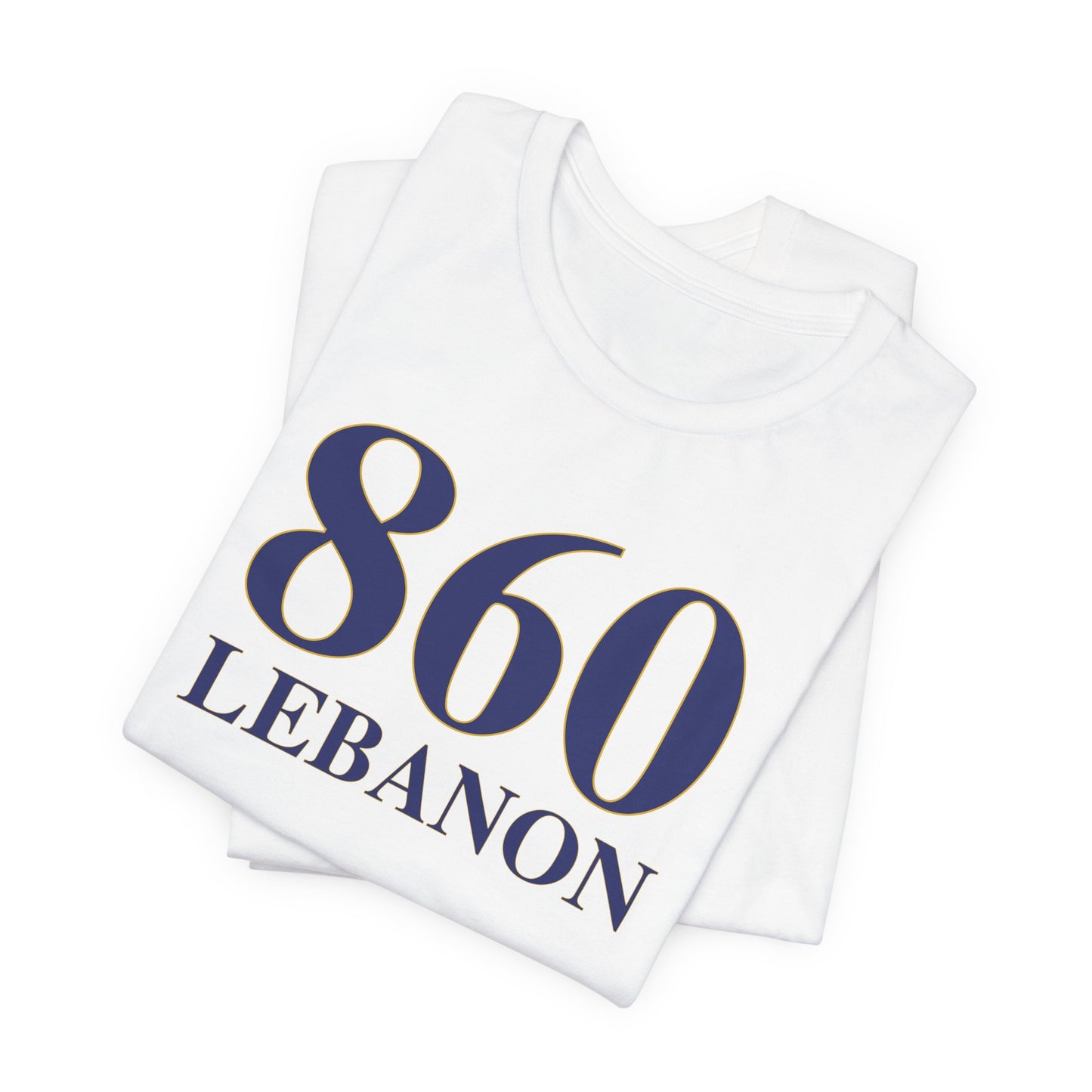 860 Lebanon Unisex Jersey Short Sleeve T-Shirt