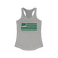 Salisbury Connecticut St. Patrick’s Day Flag  Women's Ideal Racerback Tank Top