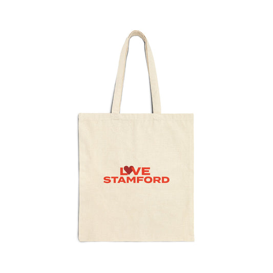 Love Stamford Cotton Canvas Tote Bag