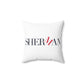 41 Tilt Sherman Spun Polyester Square Pillow
