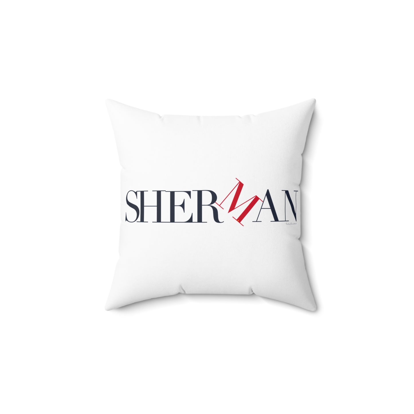 41 Tilt Sherman Spun Polyester Square Pillow