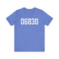 06830 - Greenwich CT Zip Code Unisex Jersey Short Sleeve T-Shirt