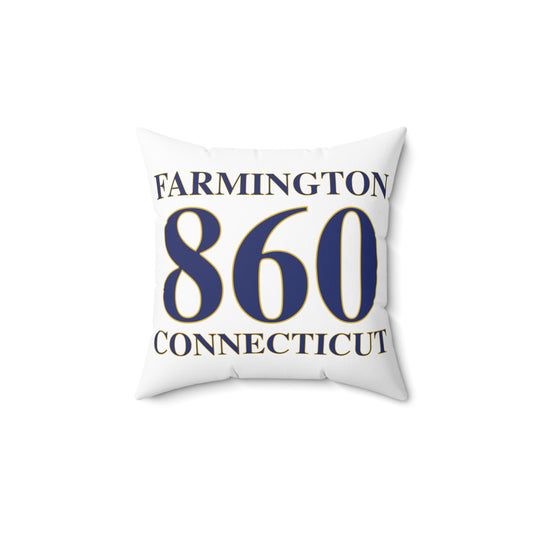Farmington 860 Connecticut Polyester Square Pillow