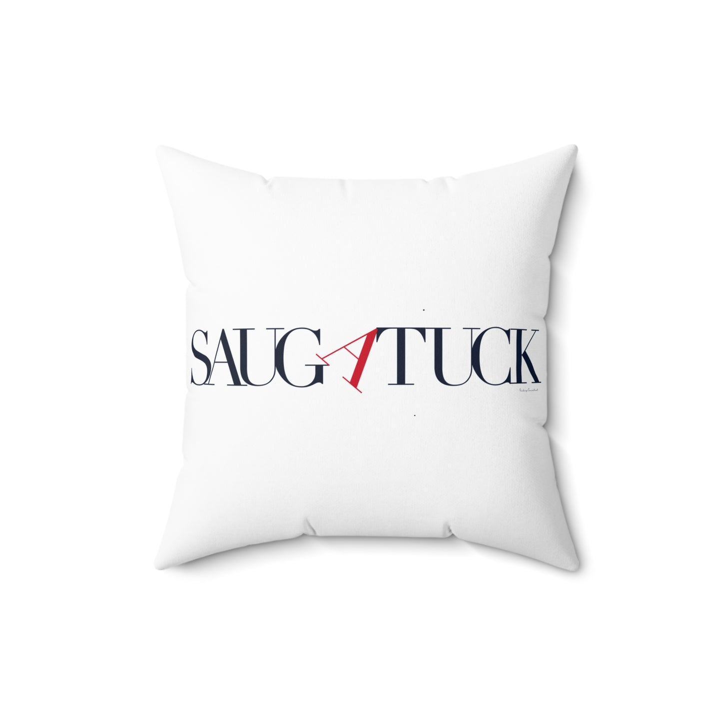 41 Tilt Saugatuck Spun Polyester Square Pillow