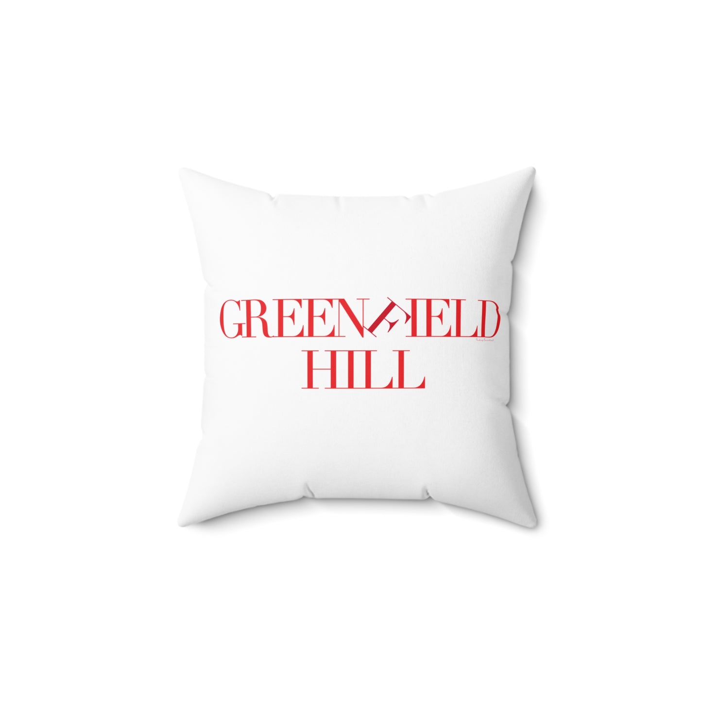 41 Tilt Greenfield Hill Spun Polyester Square Pillow