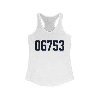 06753 Cornwall Connecticut Zip Code Women's Ideal Racerback Tank Top