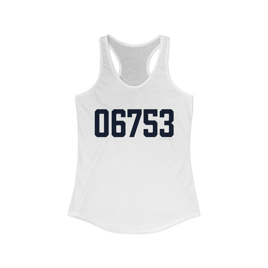 06753 Cornwall Connecticut Zip Code Women's Ideal Racerback Tank Top