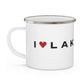 Lake Hills Vision Enamel Camping Mug