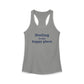 Sterling is My Happy Place Women's Ideal Racerback Tank Top