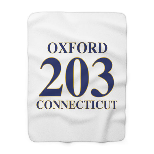Oxford 203 Connecticut Sherpa Fleece Blanket