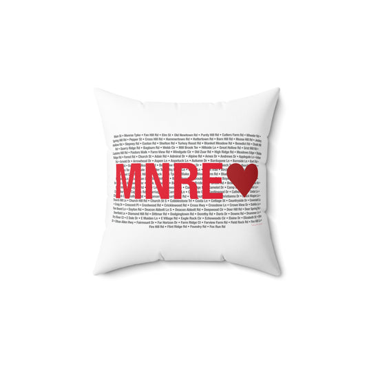 Monroe Love Spun Polyester Square Pillow