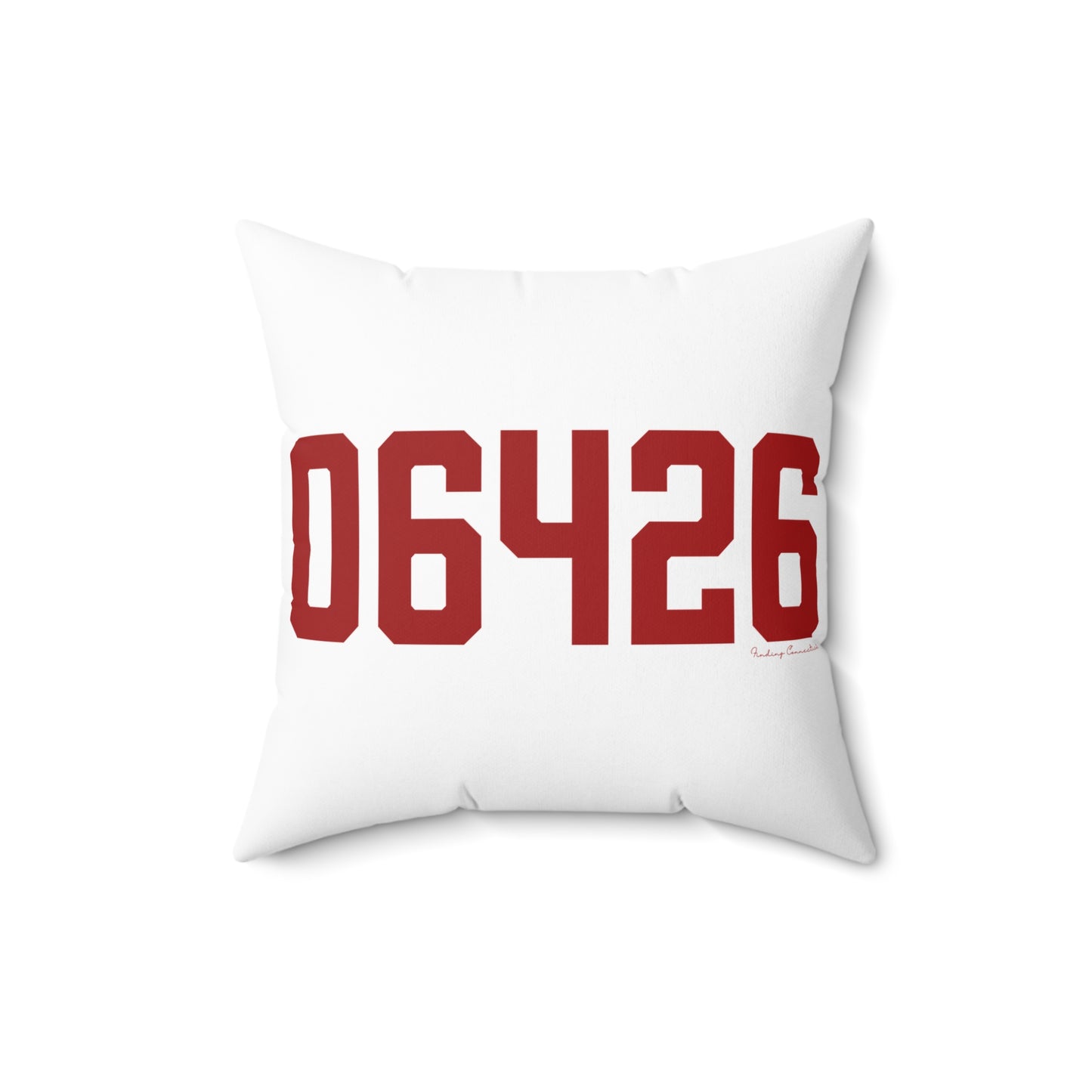 06426 Essex Connecticut Zip Code Spun Polyester Square Pillow