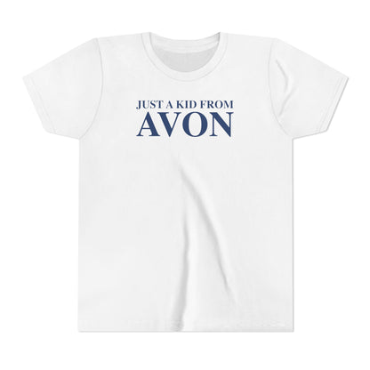 Just a kid from Avon Youth Short Sleeve T-Shirt