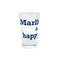 Marlborough is My Happy Place Pint Glass, 16oz