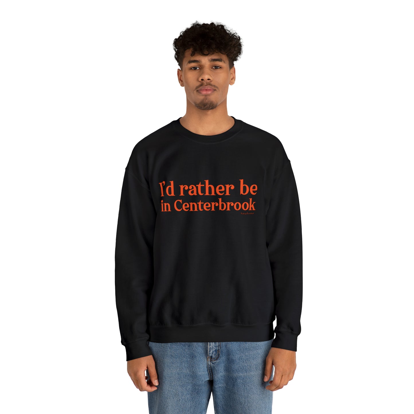 I'd rather be in Centerbrook Unisex Heavy Blend™ Crewneck Sweatshirt