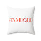 41 Tilt Stamford Spun Polyester Square Pillow