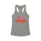 I Heart STMF Women's Ideal Racerback Tank Top