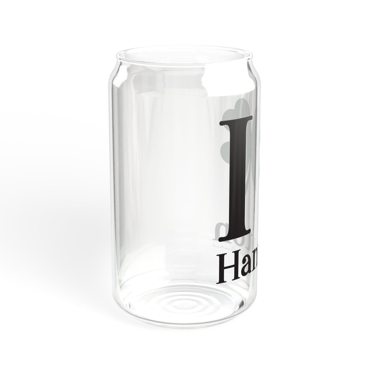 I Clover Hampton Sipper Glass, 16oz