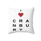 Cranbury Vision Spun Polyester Square Pillow