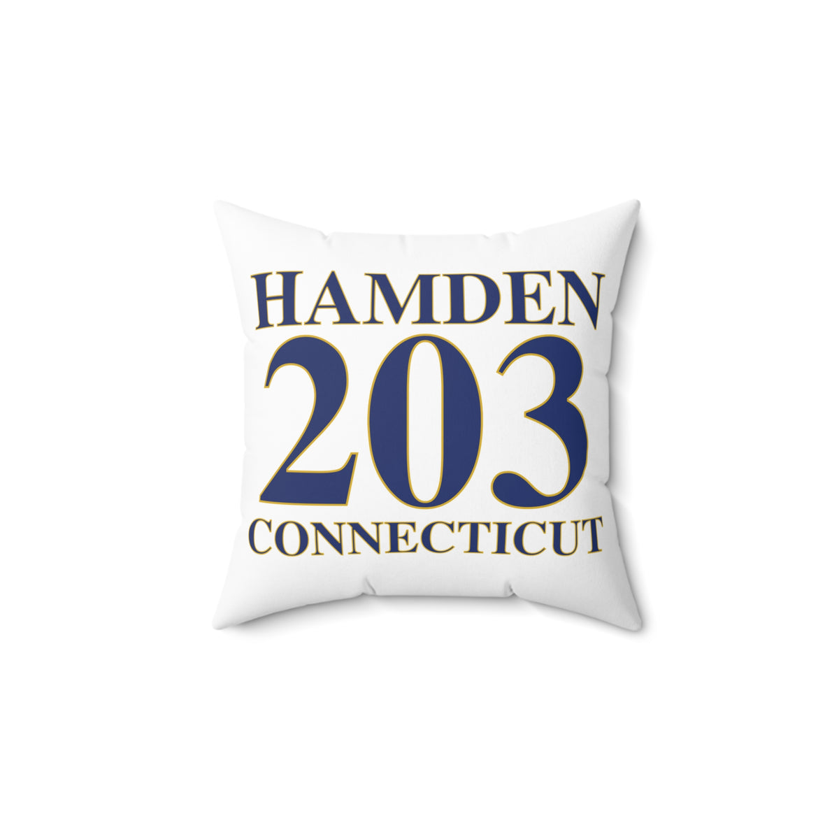 Hamden 203 Connecticut Polyester Square Pillow