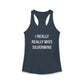 I Really Really Miss Silvermine Women's Ideal Racerback Tank Top