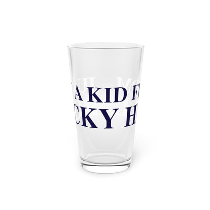 Just a kid from Rocky Hill Pint Glass, 16oz