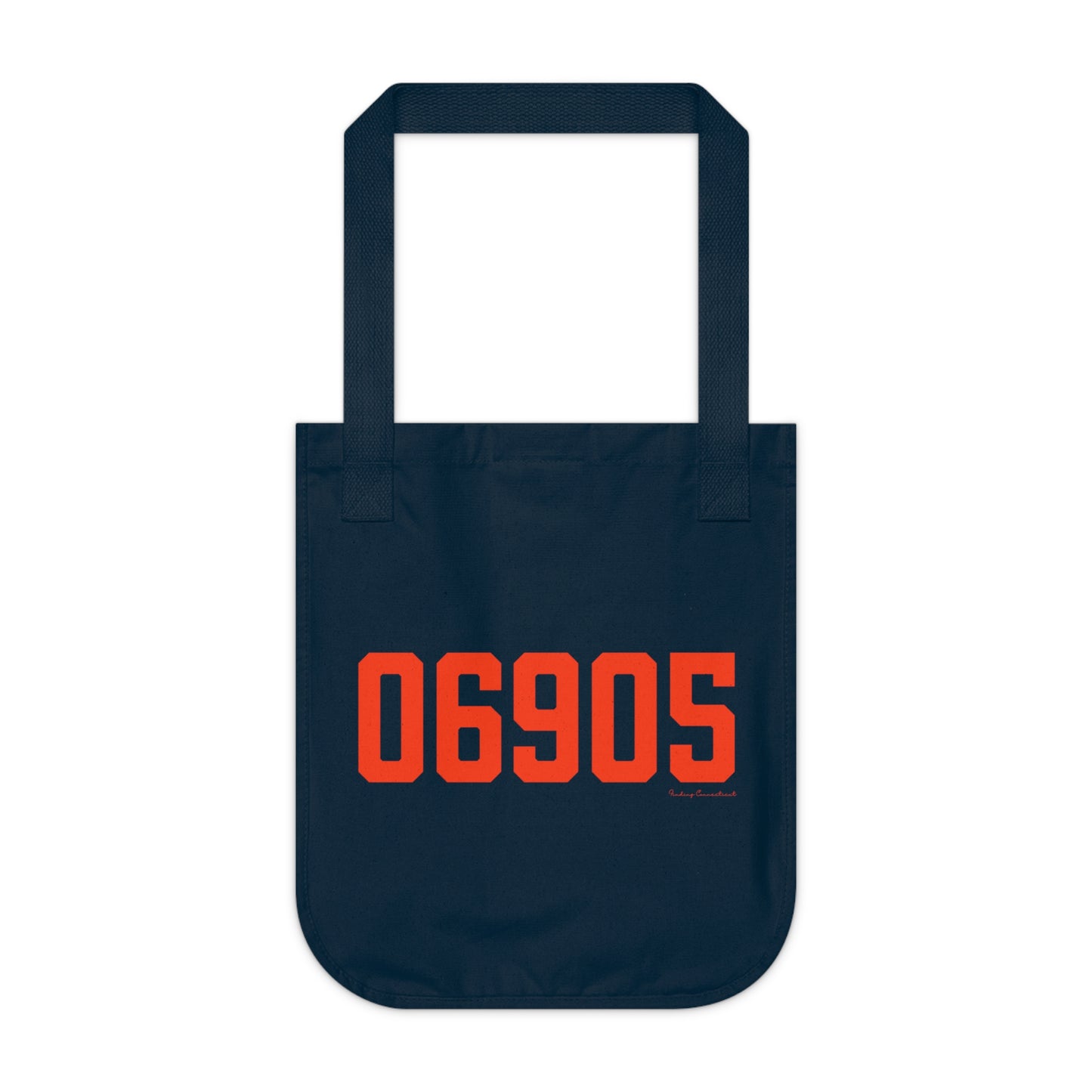 06905 Stamford Connecticut Zip Code Organic Canvas Tote Bag