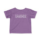 Just a kid from Ansonia Infant Fine Jersey T-Shirt