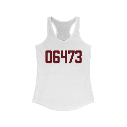 06473 - North Haven Connecticut Zip Code Women's Ideal Racerback Tank Top