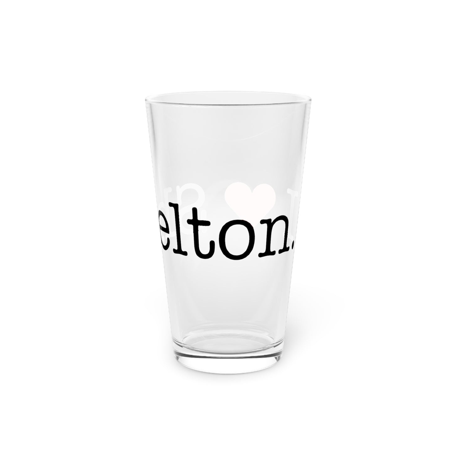 I Heart Shelton. Pint Glass, 16oz