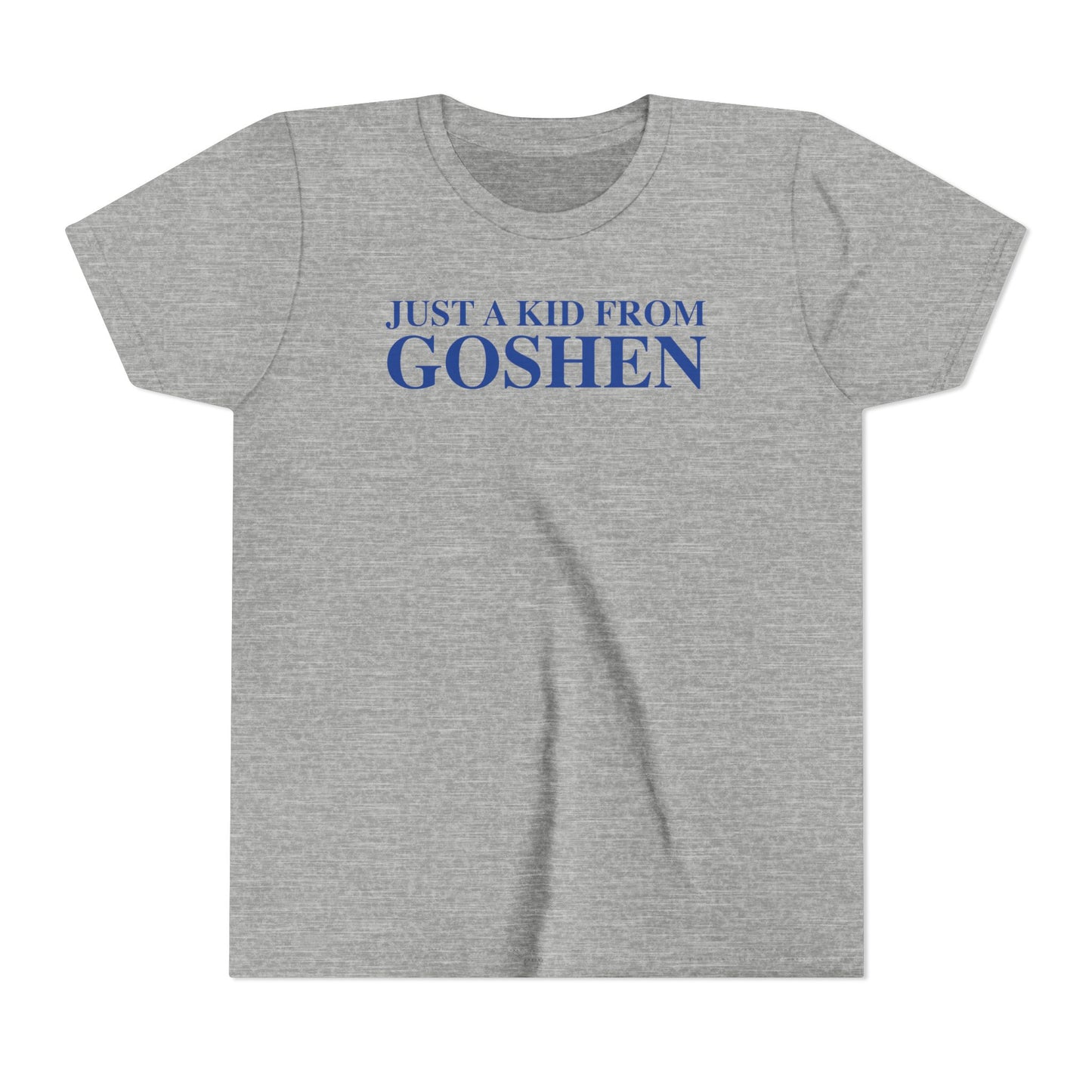 Just a kid from Goshen Youth Short Sleeve T-Shirt