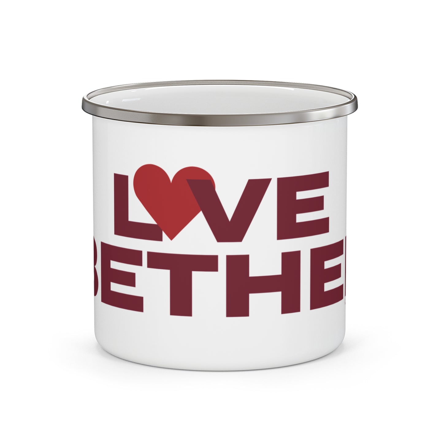 Love Bethel Enamel Camping Mug