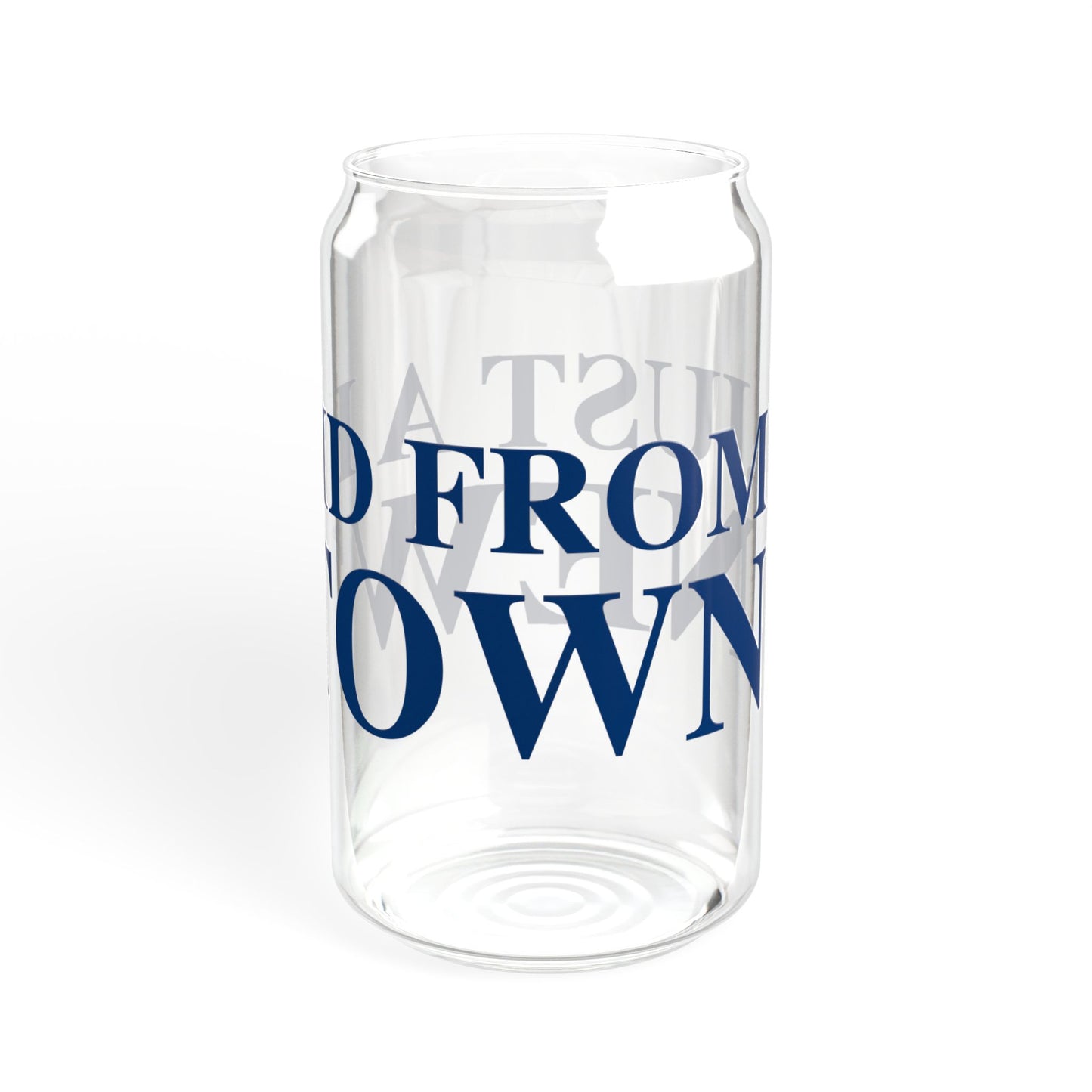 Just a kid from Newtown Sipper Glass, 16oz