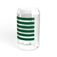 Burlington Connecticut St. Patrick’s Day Flag Sipper Glass, 16oz