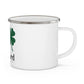 I Clover Guilford Enamel Camping Mug