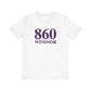 860 Windsor Red White & Blue Unisex Jersey Short Sleeve T-Shirt