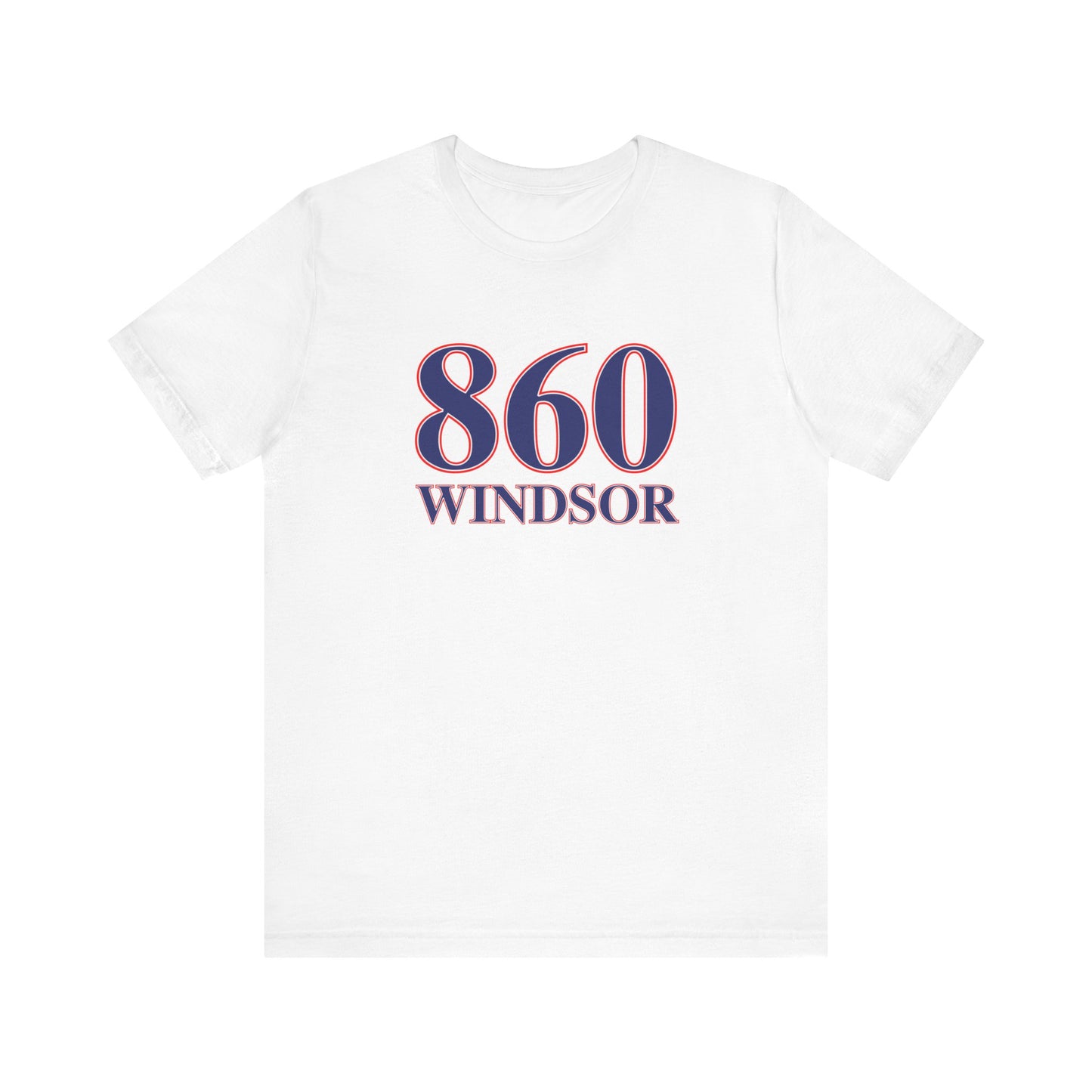 860 Windsor Red White & Blue Unisex Jersey Short Sleeve T-Shirt